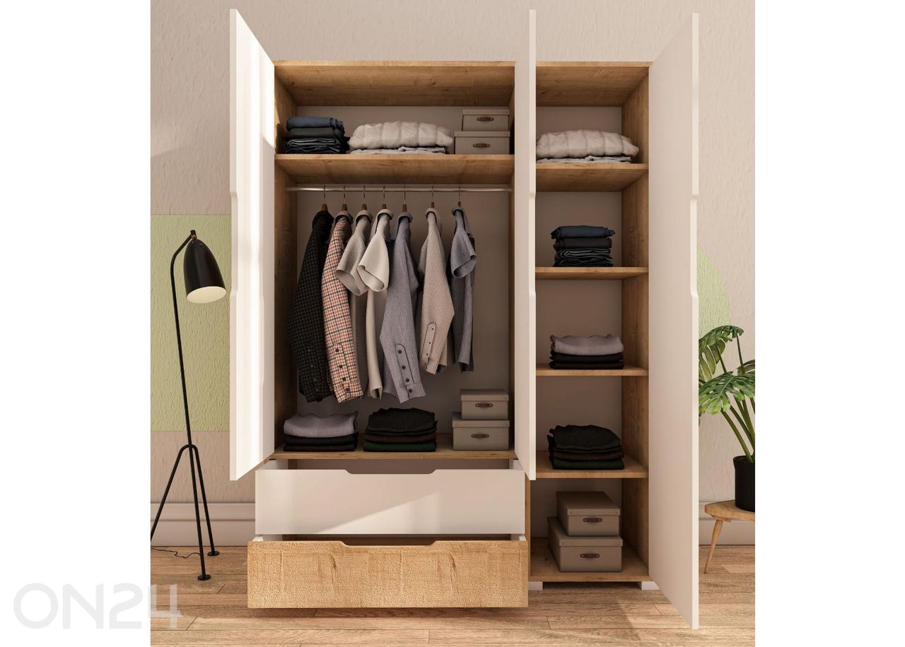 Riidekapp Flora suurendatud