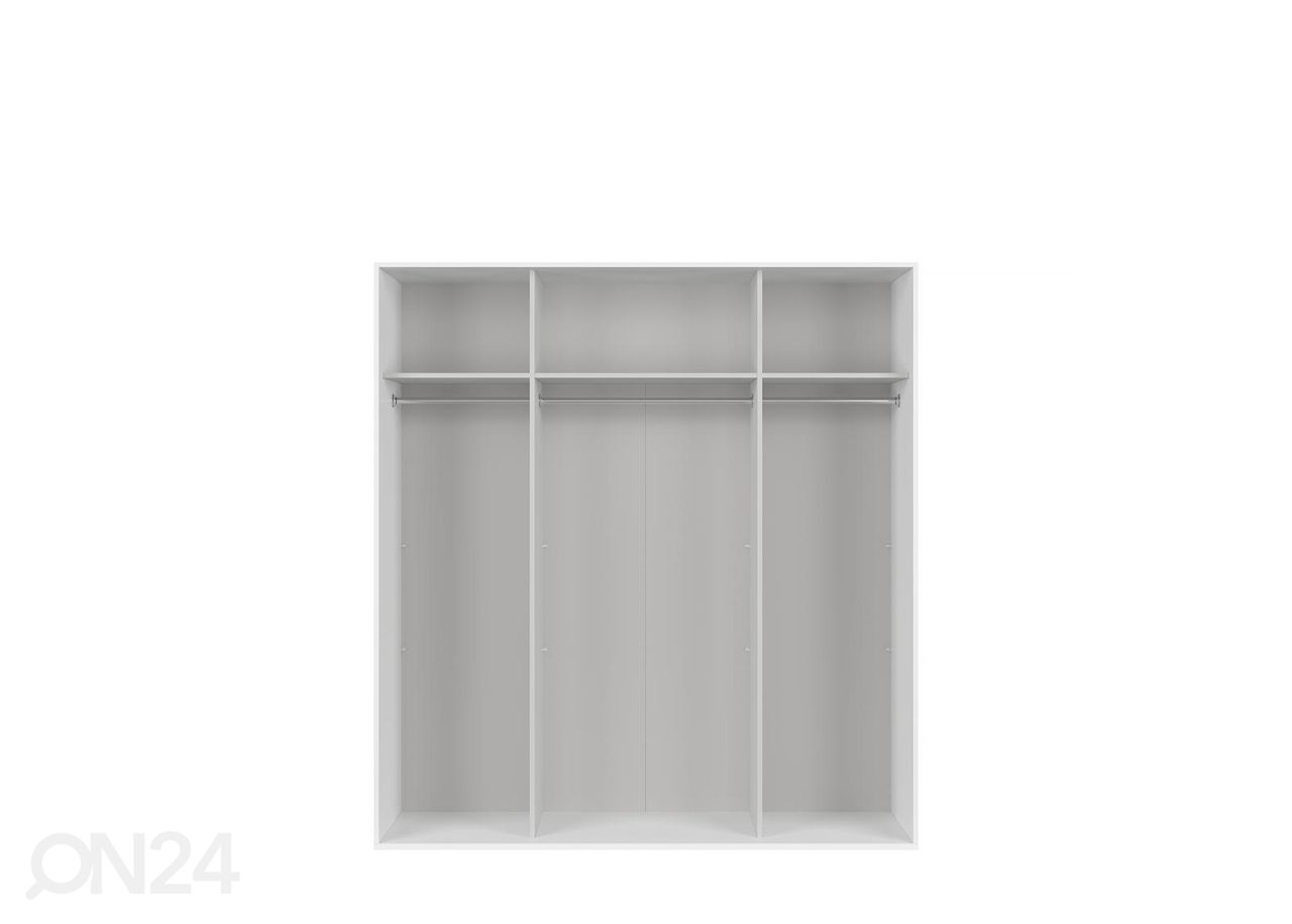 Riidekapp Franziska 200 cm suurendatud
