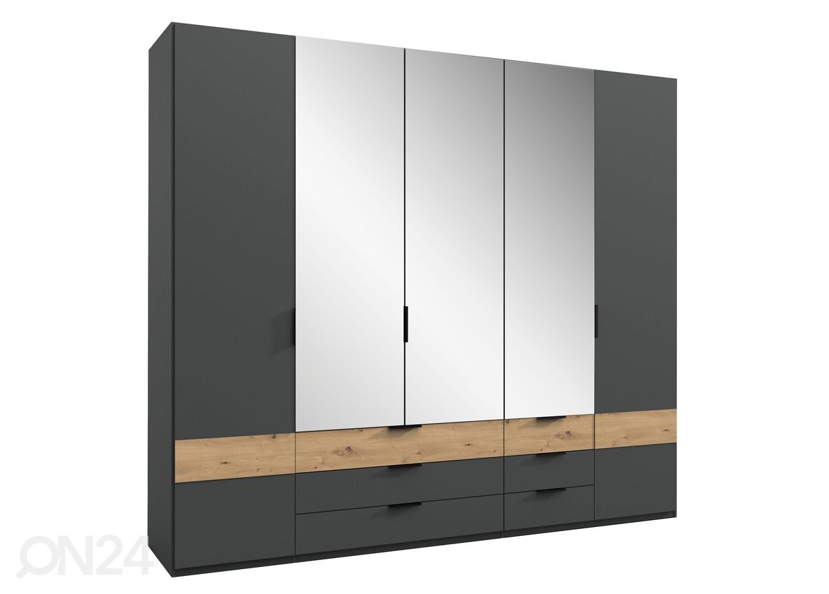 Riidekapp Gibraltar 225 cm suurendatud