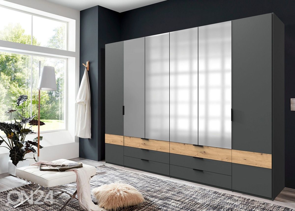 Riidekapp Gibraltar 270 cm + raam suurendatud