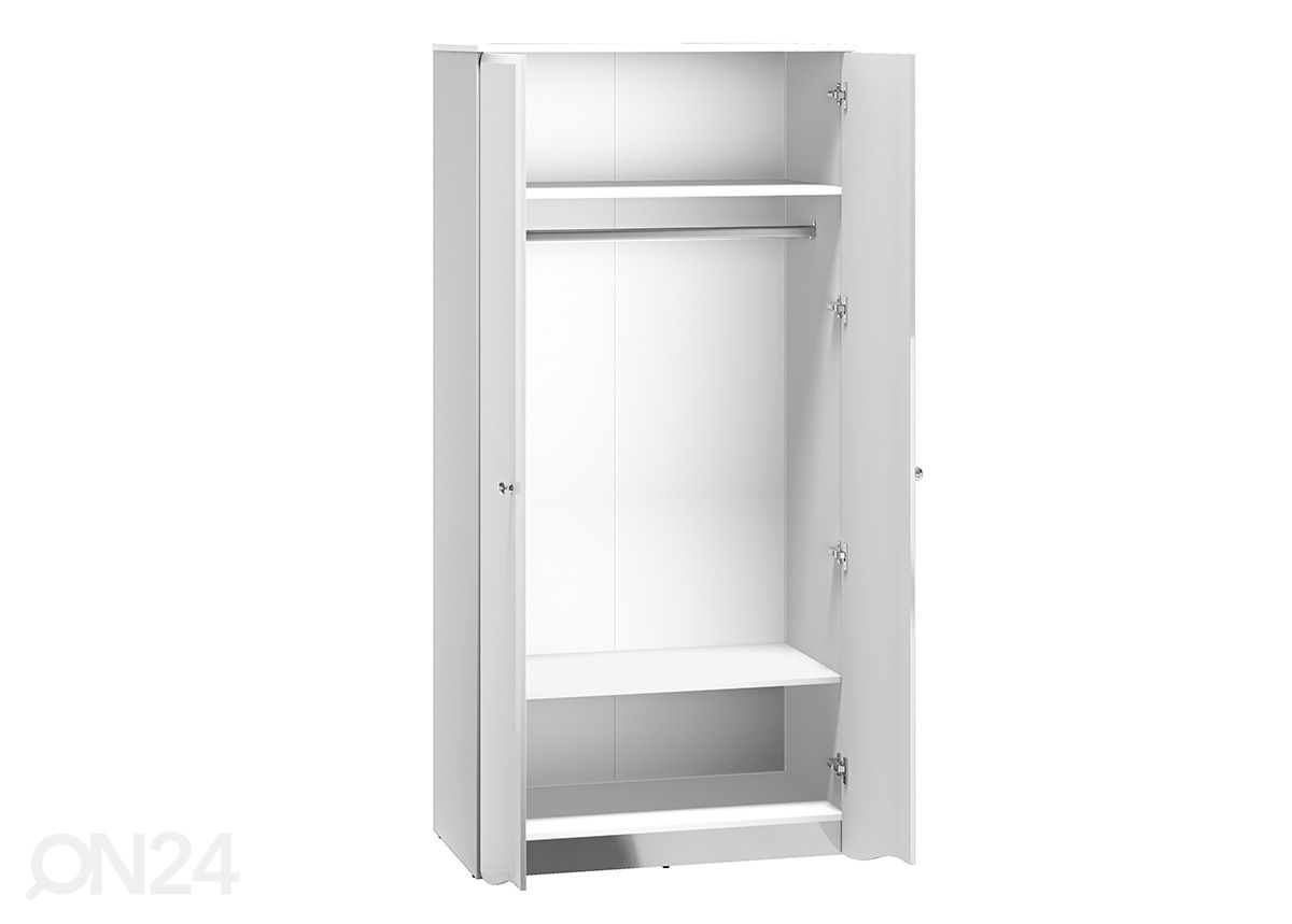 Riidekapp Glara 90 cm suurendatud