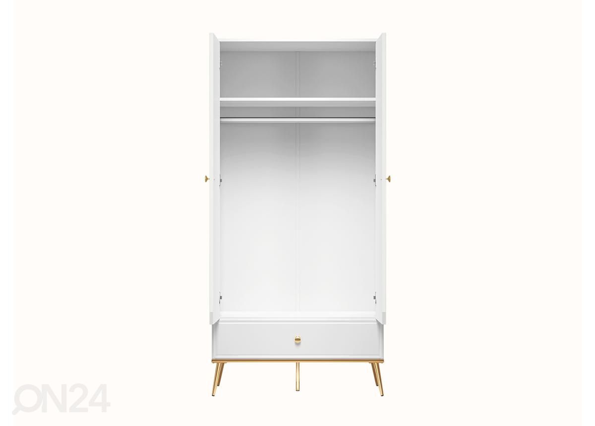 Riidekapp Gloss 92 cm suurendatud