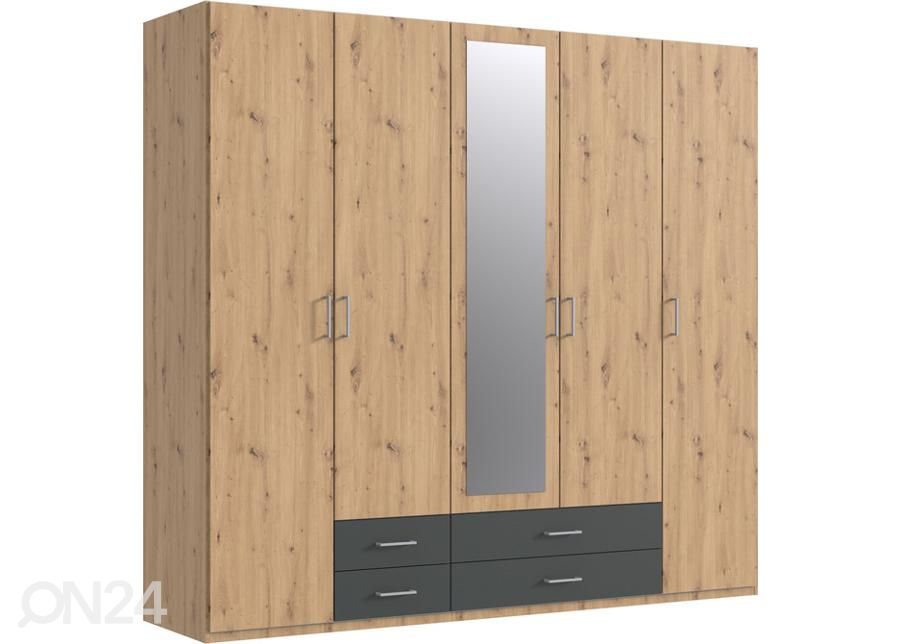 Riidekapp Gronau 225 cm suurendatud