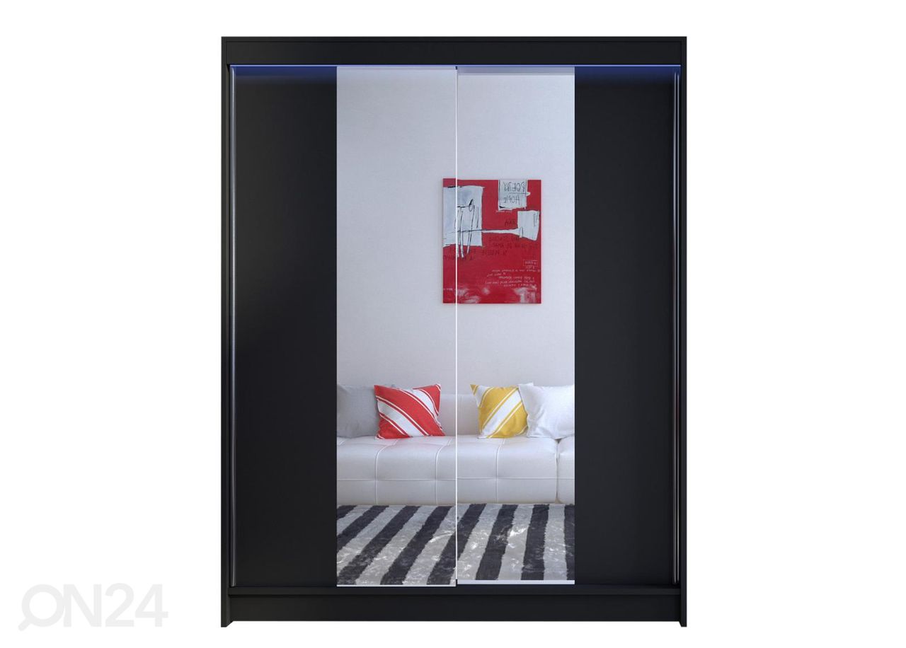 Riidekapp + LED suurendatud