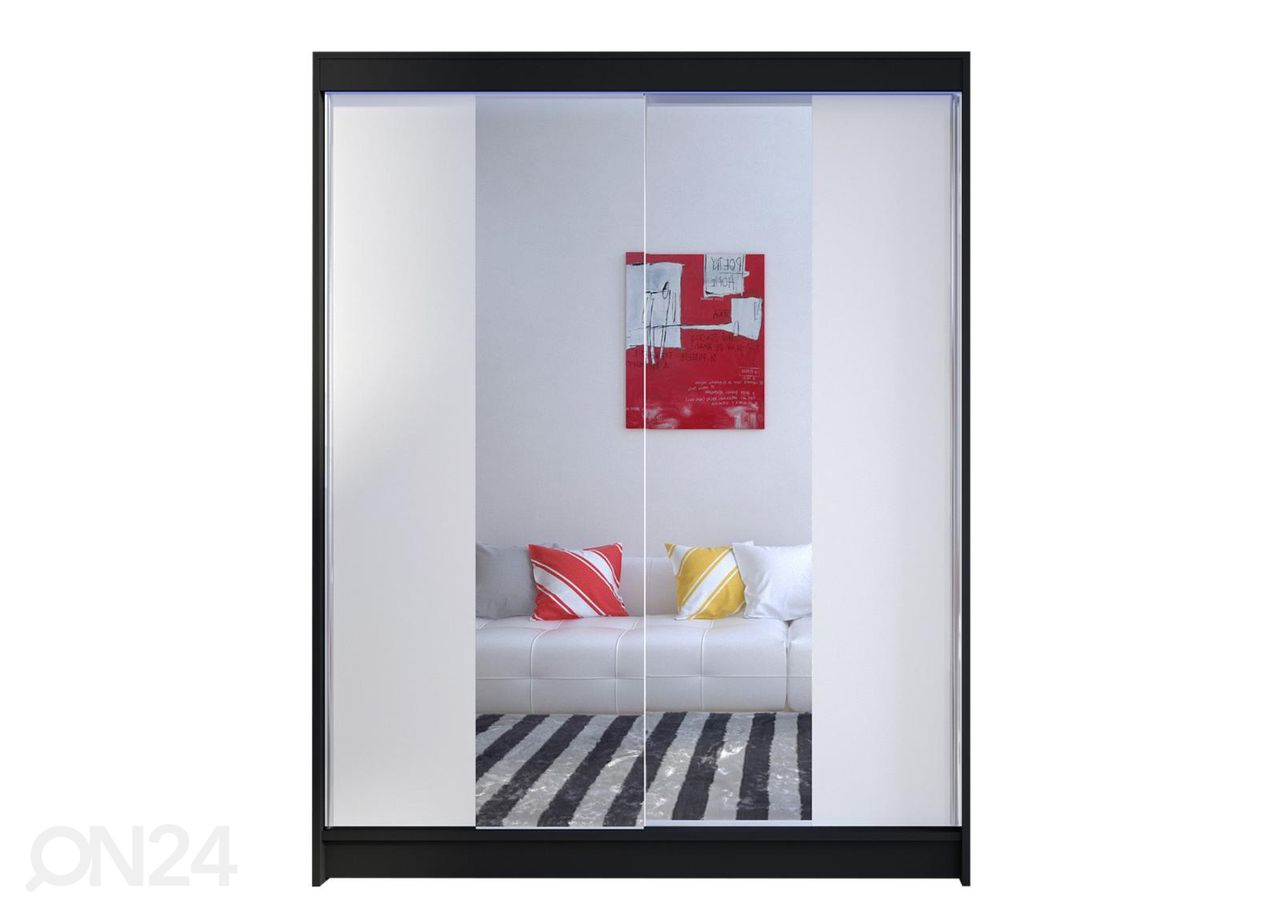 Riidekapp + LED suurendatud