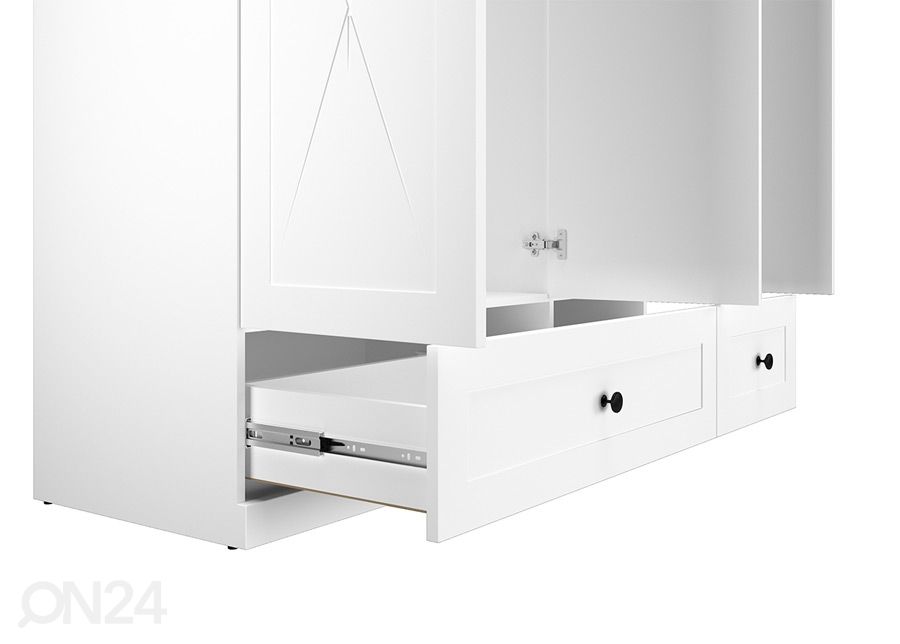 Riidekapp Lille 137 cm suurendatud