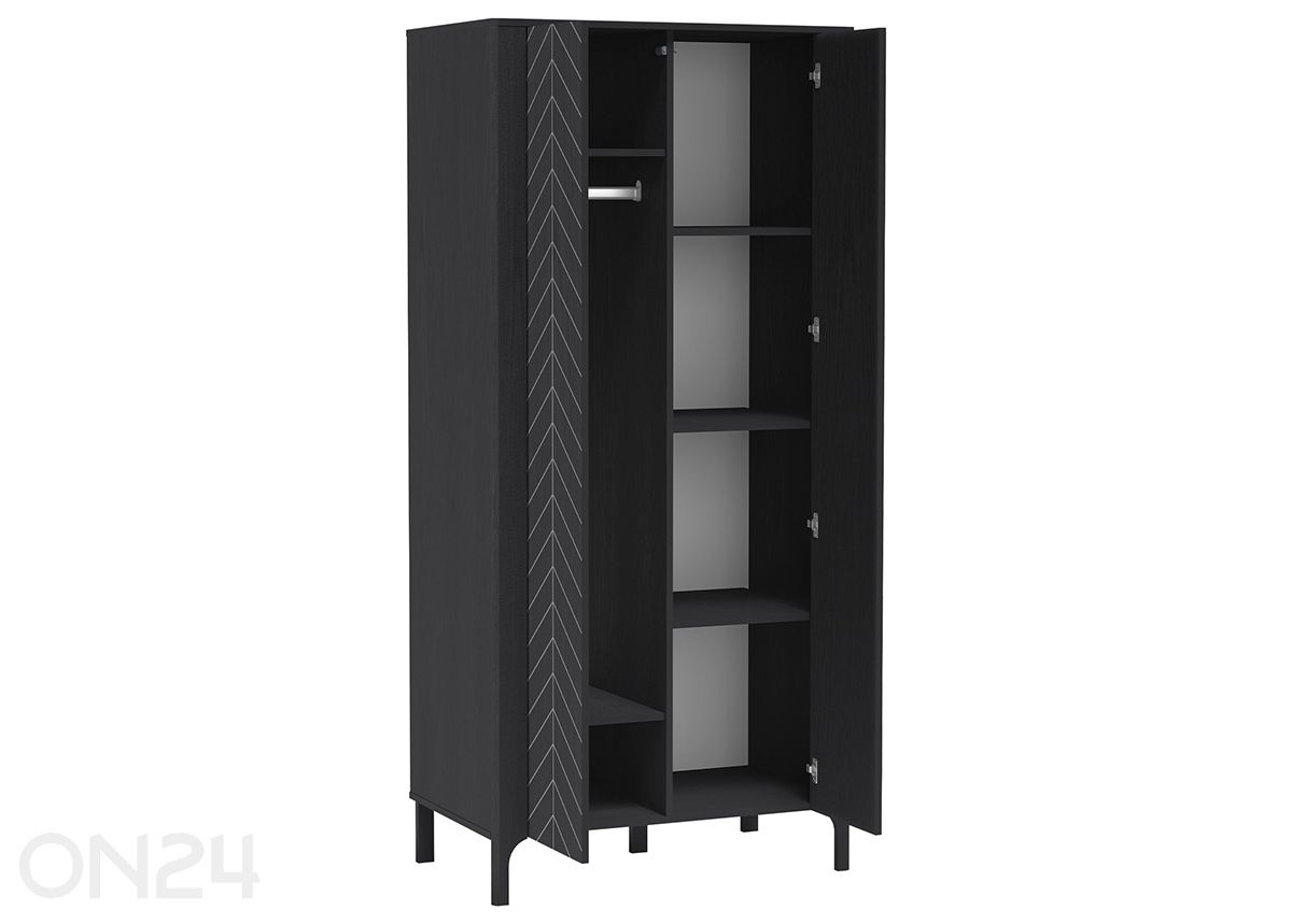 Riidekapp Malumi II 90 cm suurendatud