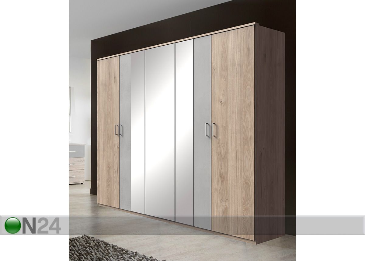 Riidekapp Neapel 225 cm suurendatud