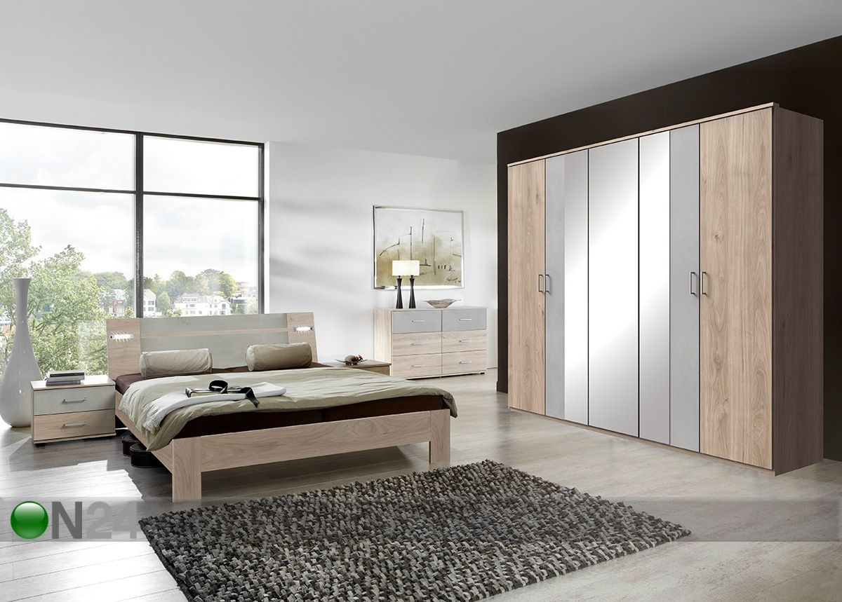 Riidekapp Neapel 225 cm suurendatud