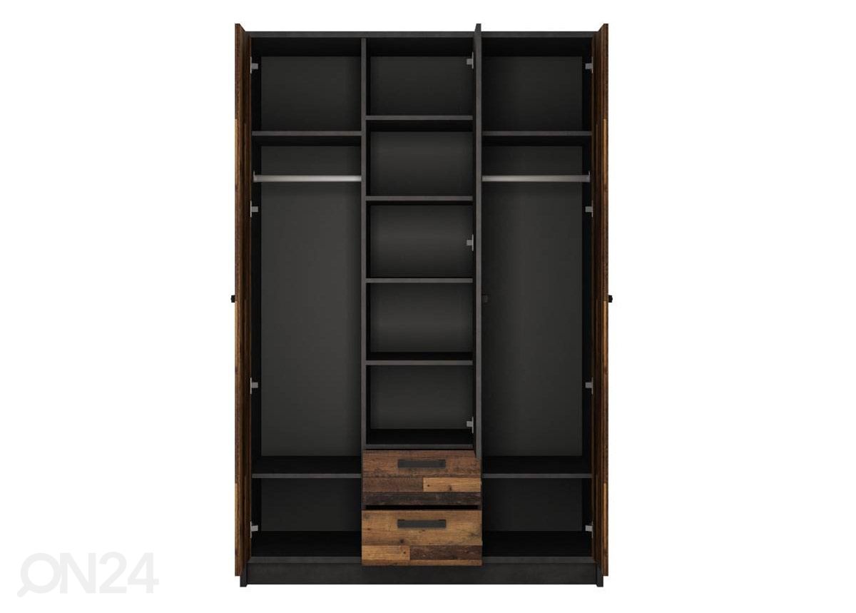 Riidekapp Nubi 128 cm suurendatud