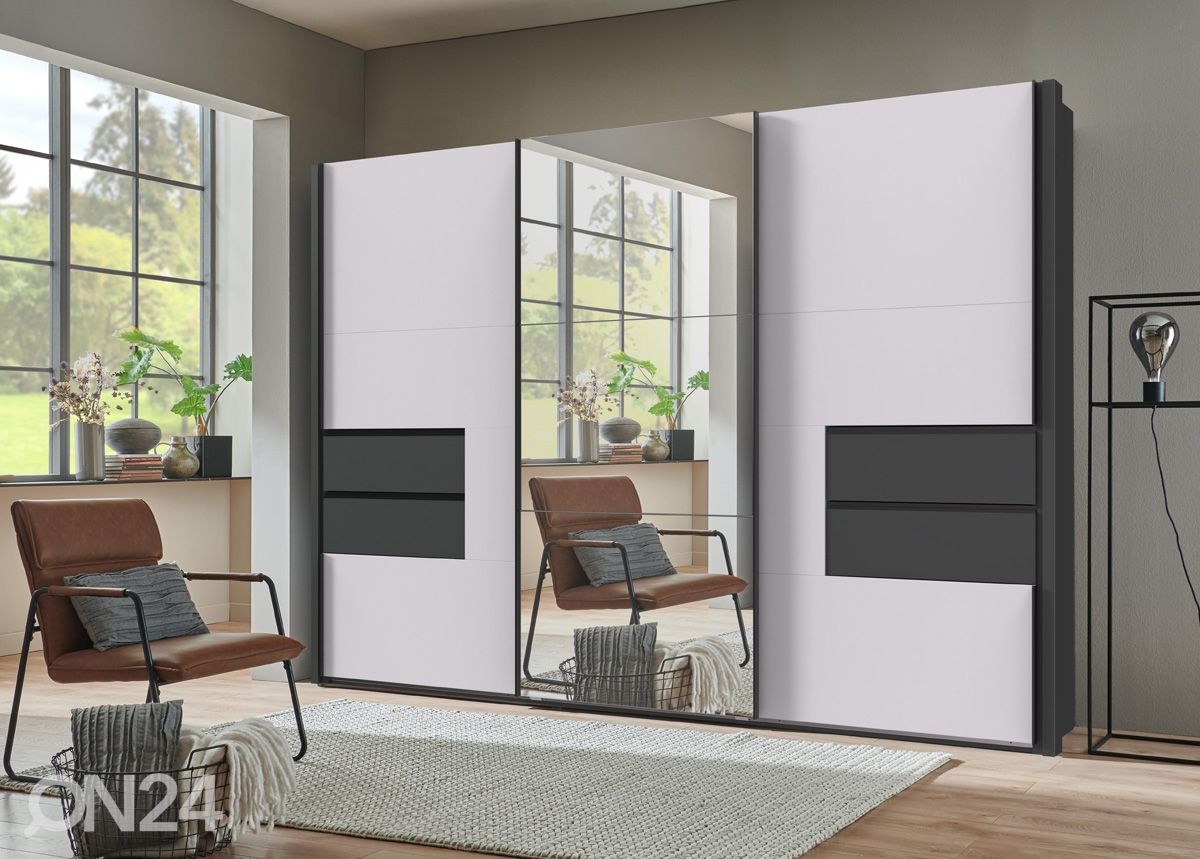 Riidekapp Palermo 300 cm suurendatud