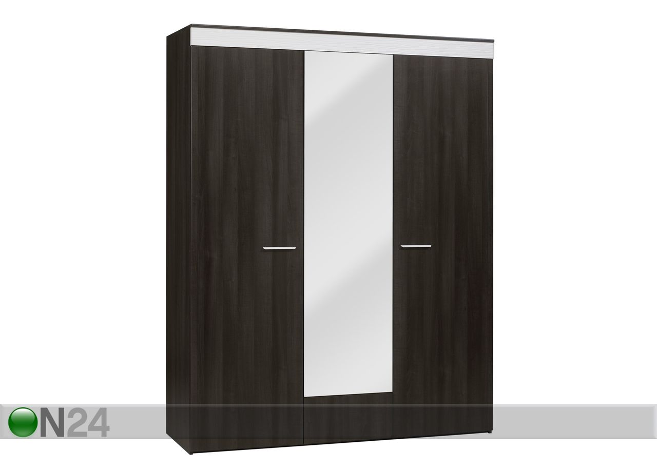 Riidekapp Perla 3 uksega suurendatud