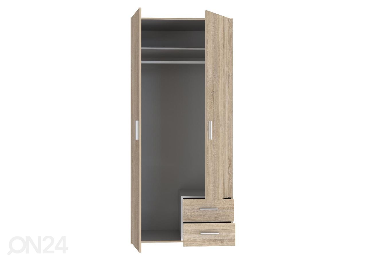 Riidekapp Perla 88 cm suurendatud