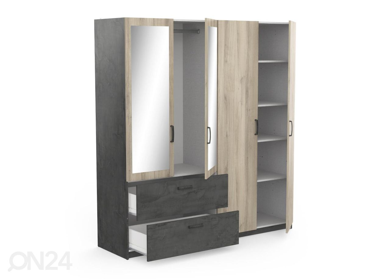 Riidekapp Ready2 178cm suurendatud