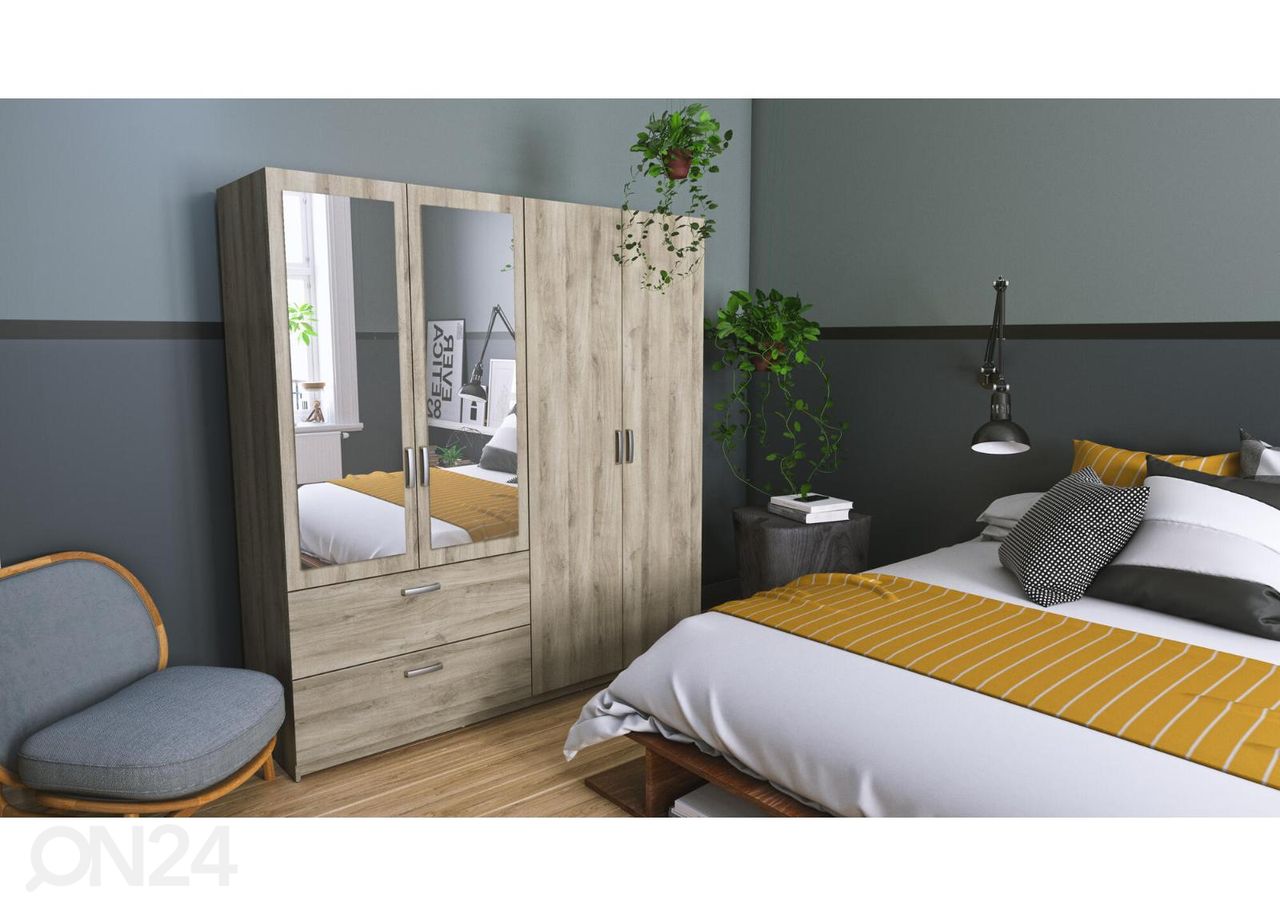 Riidekapp Ready2 178cm suurendatud