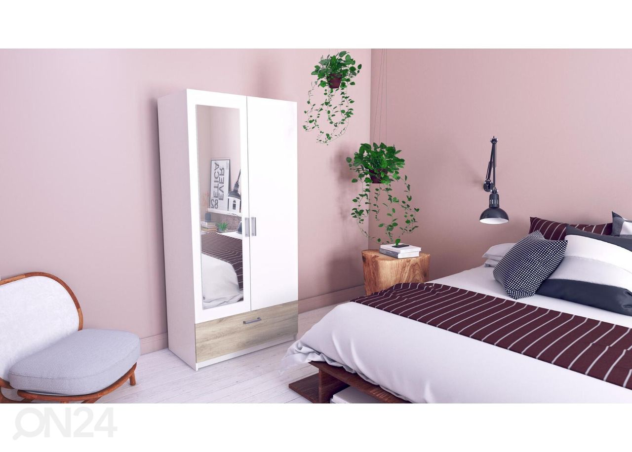Riidekapp Ready2 89cm suurendatud