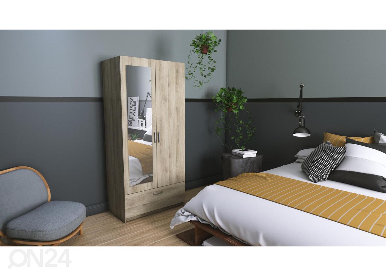 Riidekapp Ready2 89cm suurendatud