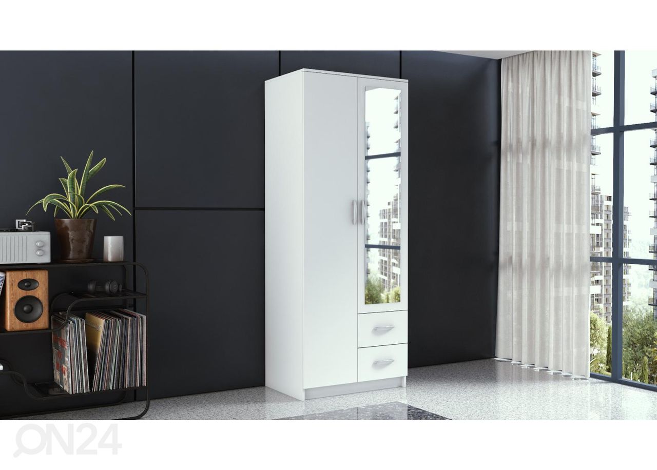 Riidekapp Romana 80 cm suurendatud