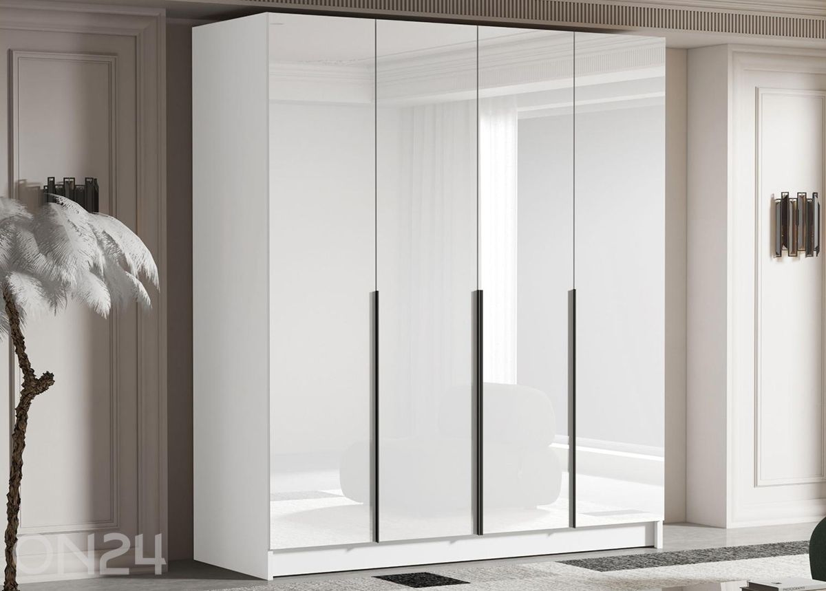 Riidekapp Santi I 200 cm suurendatud