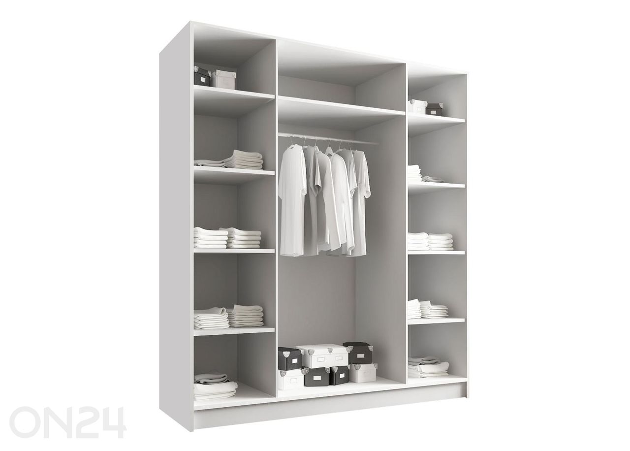 Riidekapp Santi II 200 cm suurendatud