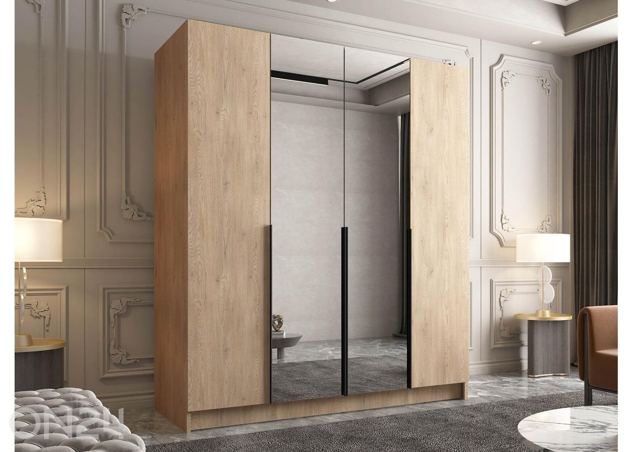 Riidekapp Santi II 200 cm suurendatud