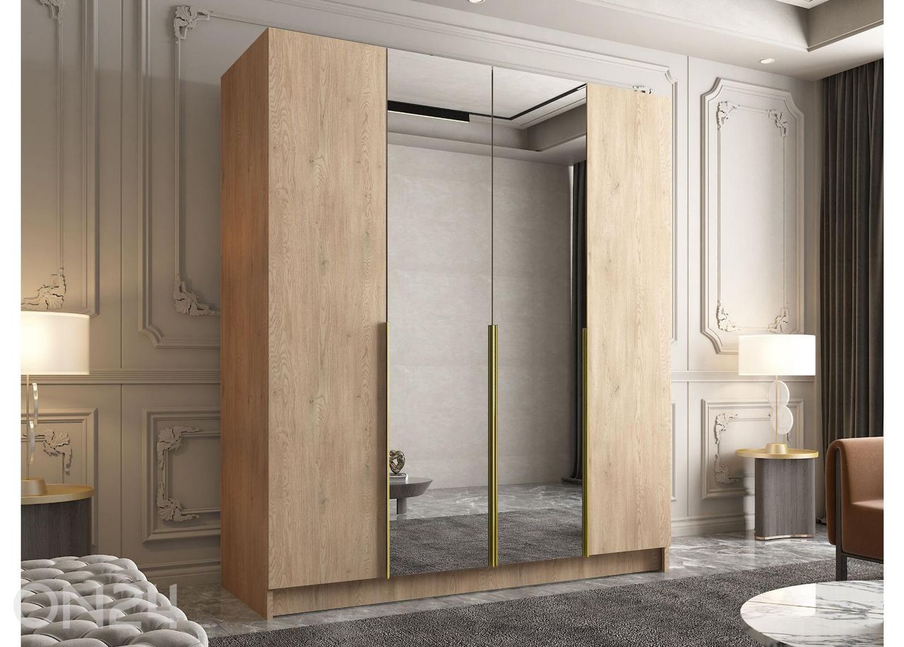 Riidekapp Santi II 200 cm suurendatud