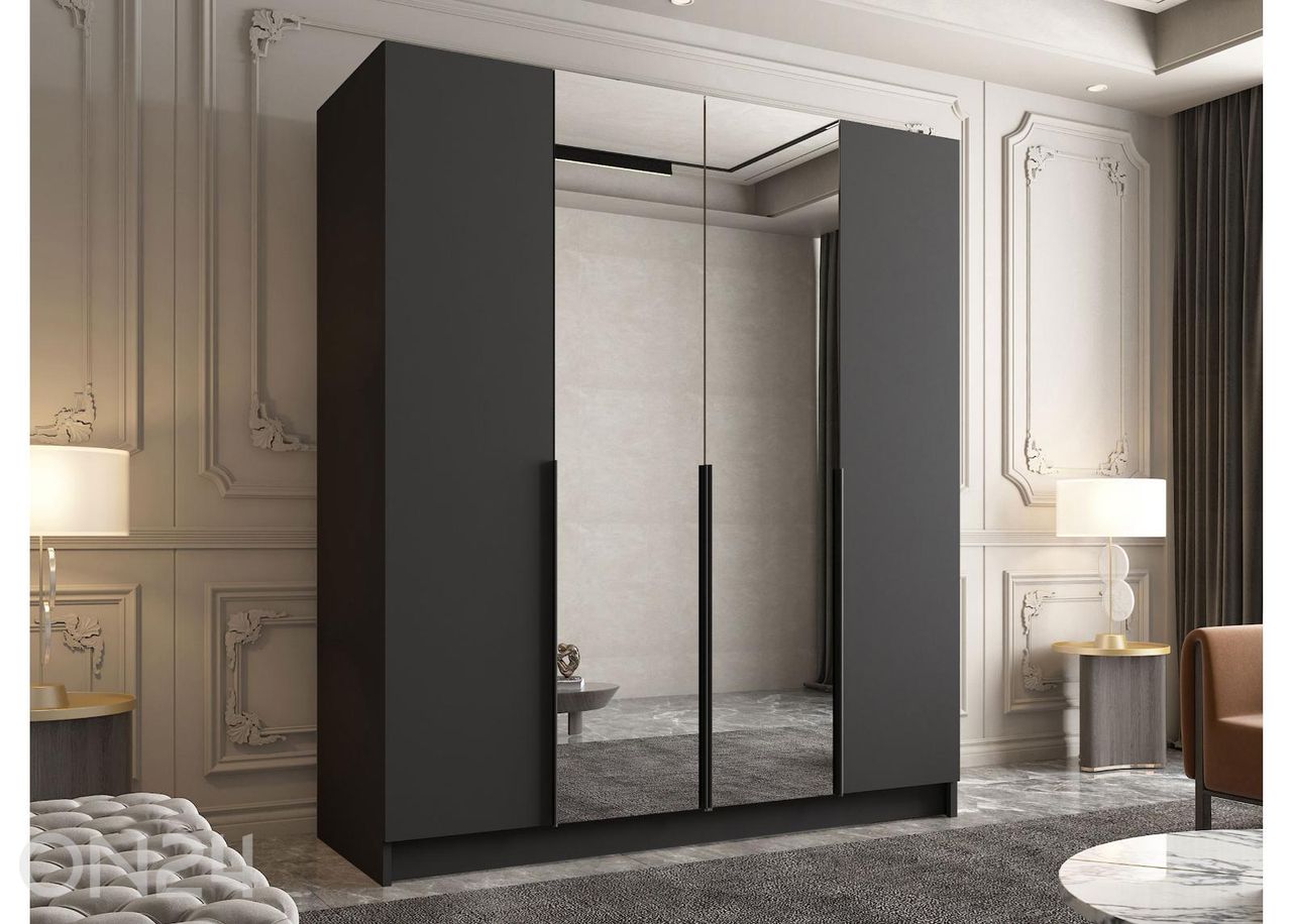 Riidekapp Santi II 200 cm suurendatud