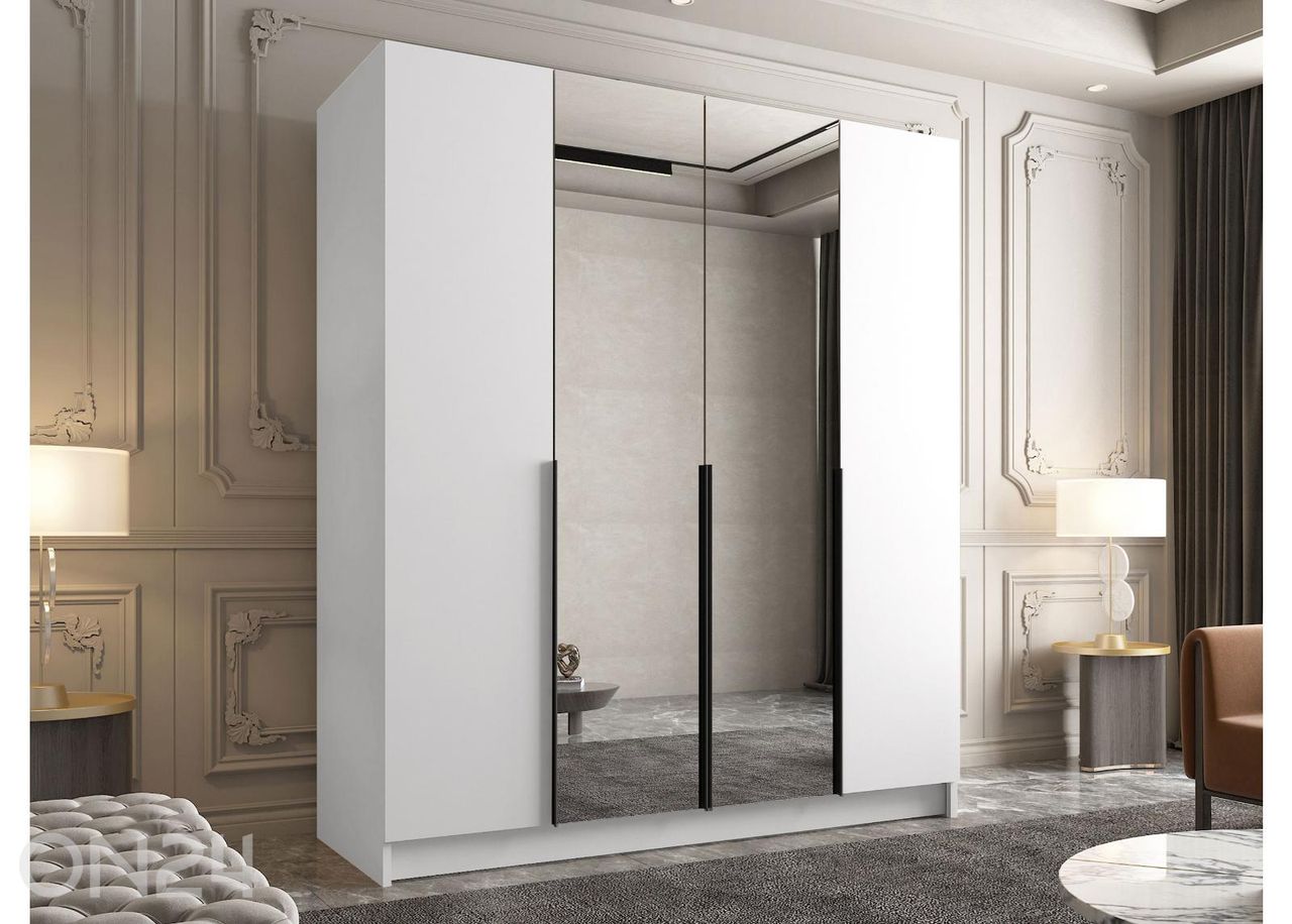 Riidekapp Santi II 200 cm suurendatud