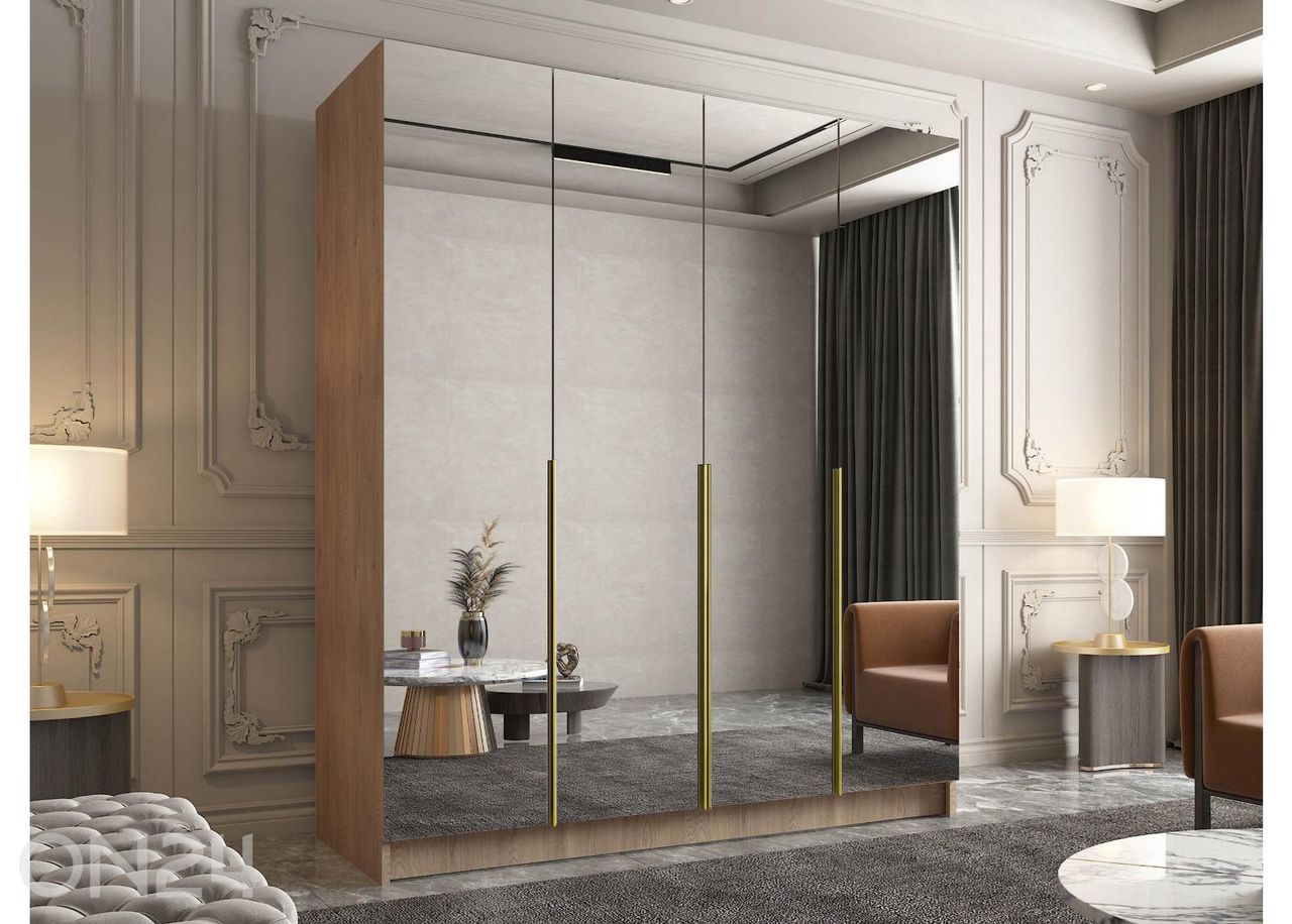 Riidekapp Santi III 200 cm suurendatud