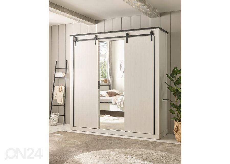 Riidekapp Sherwood 162 cm suurendatud