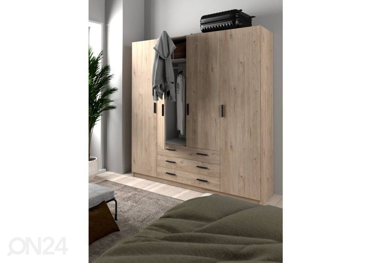 Riidekapp Sprint 195,5 cm suurendatud