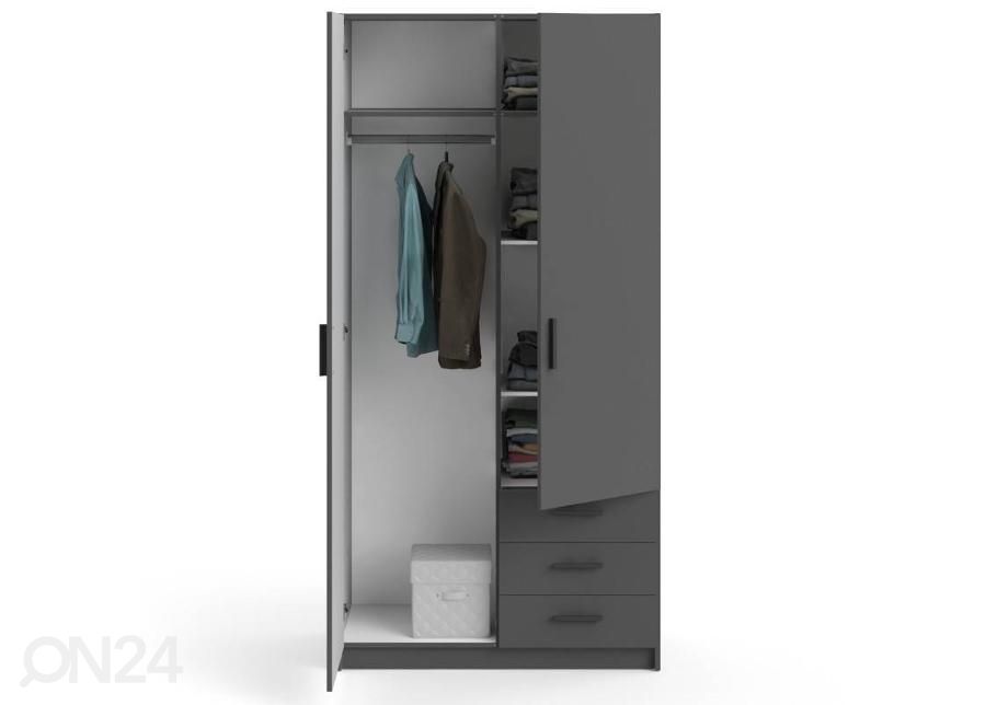 Riidekapp Sprint 98,5 cm suurendatud
