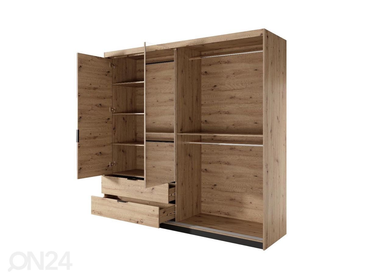 Riidekapp Tally A 220 cm suurendatud