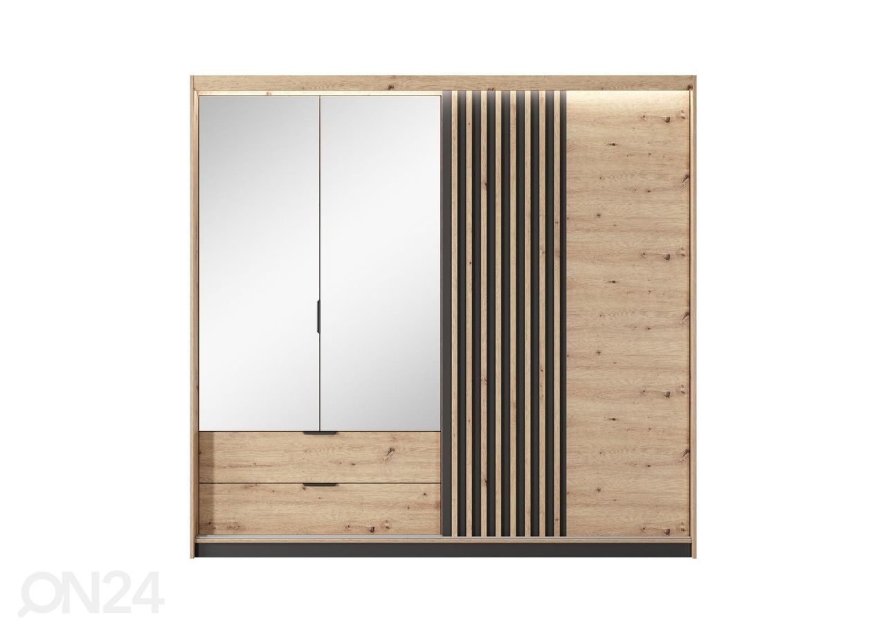 Riidekapp Tally A 220 cm suurendatud