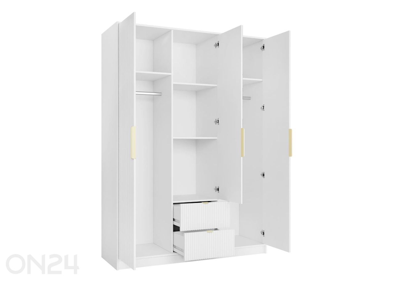 Riidekapp Tireno 151 cm suurendatud