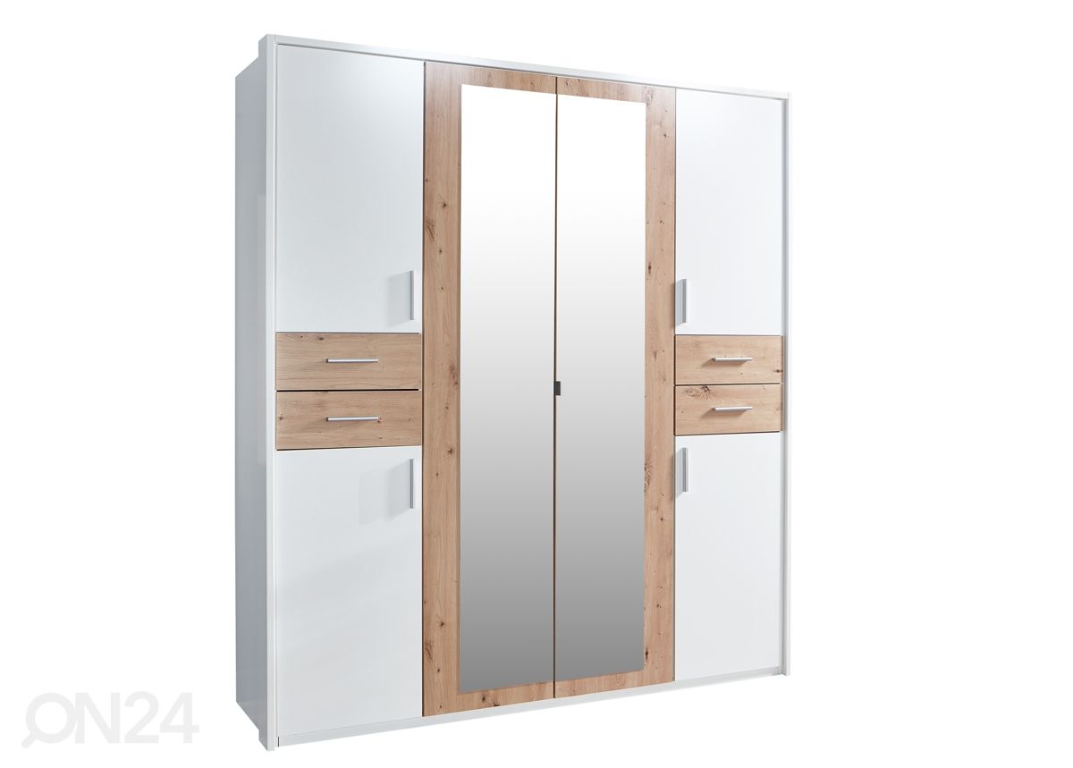 Riidekapp Vegas 180 cm + raam suurendatud