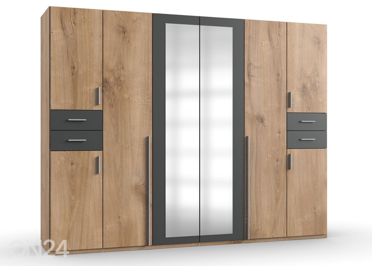 Riidekapp Vegas 270 cm + raam suurendatud