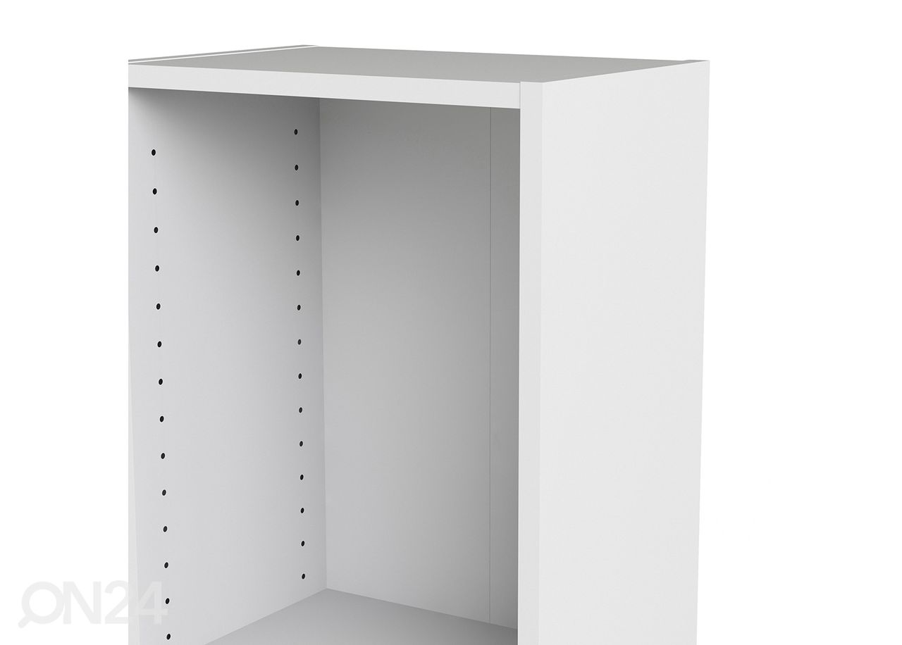 Riiul h203 cm, valge suurendatud