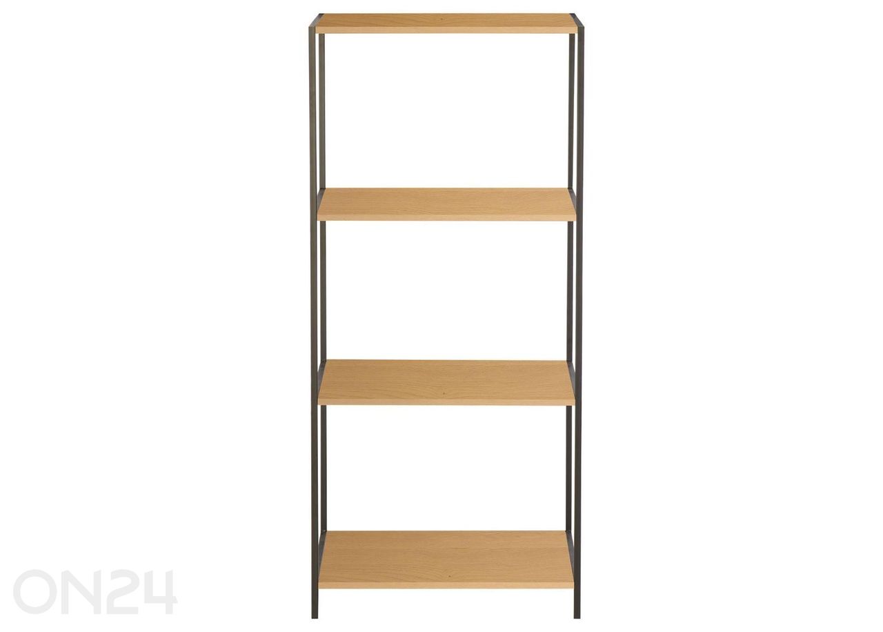 Riiul Harper 50x30xH110,5 cm, saar/must suurendatud