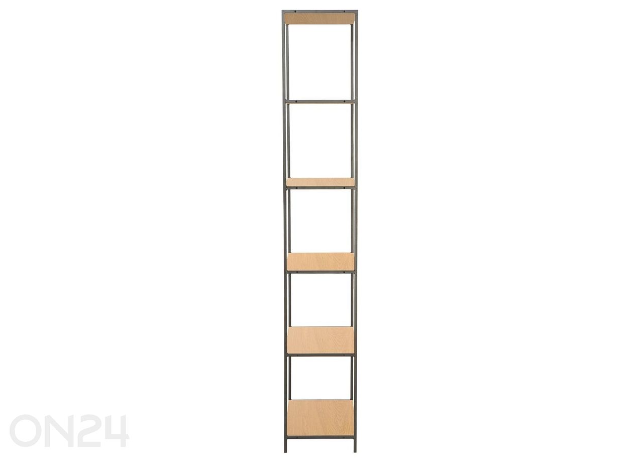 Riiul Harper 50x30xH180 cm, saar/must suurendatud