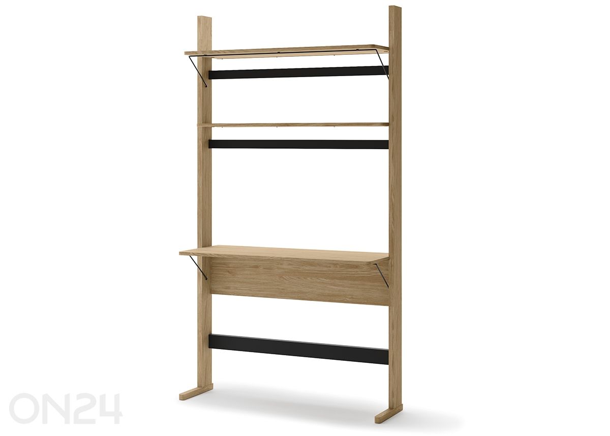 Riiul/kirjutuslaud Ollie suurendatud