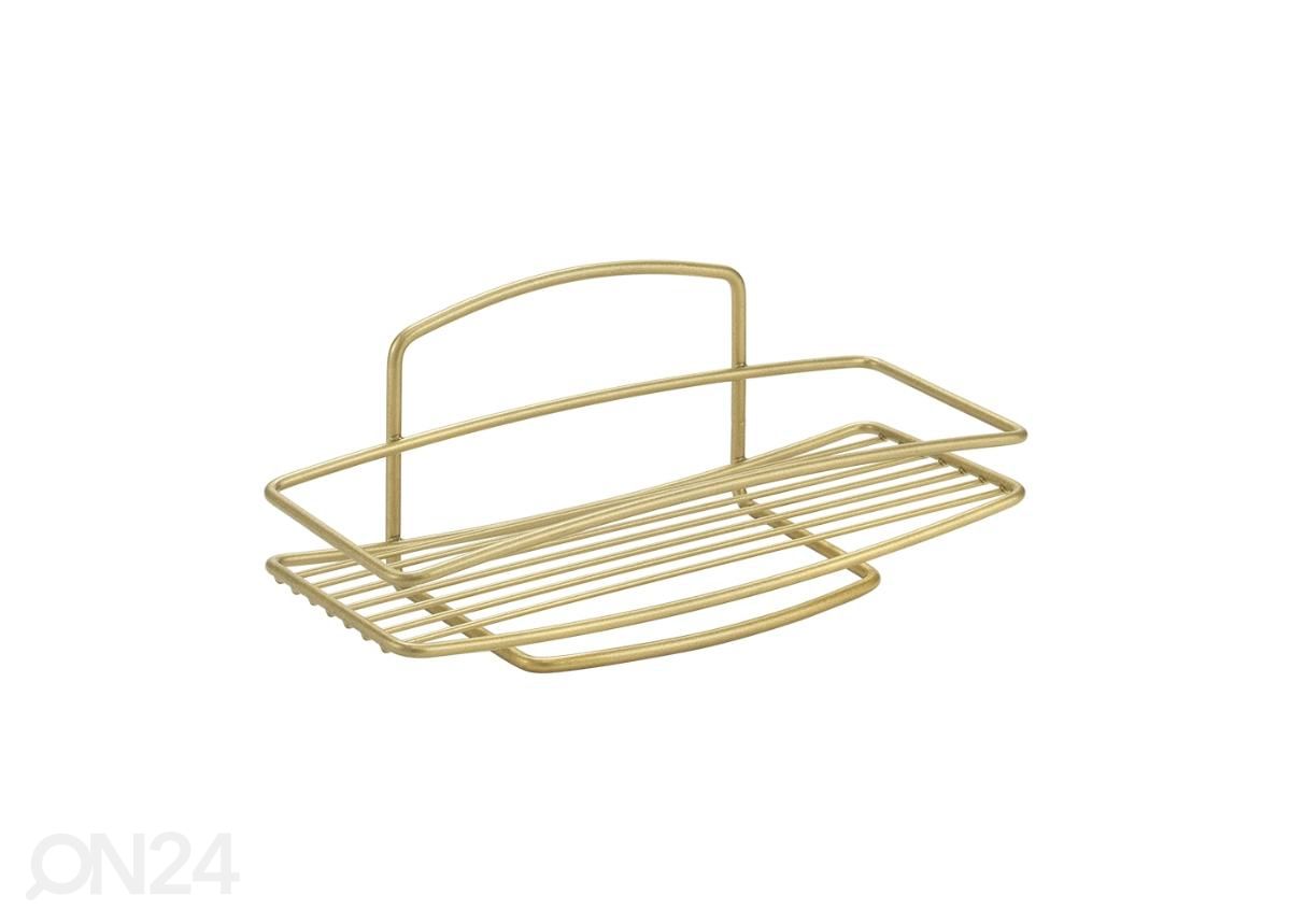 Riiul Onda 1x, 26x11x11 cm, messing suurendatud