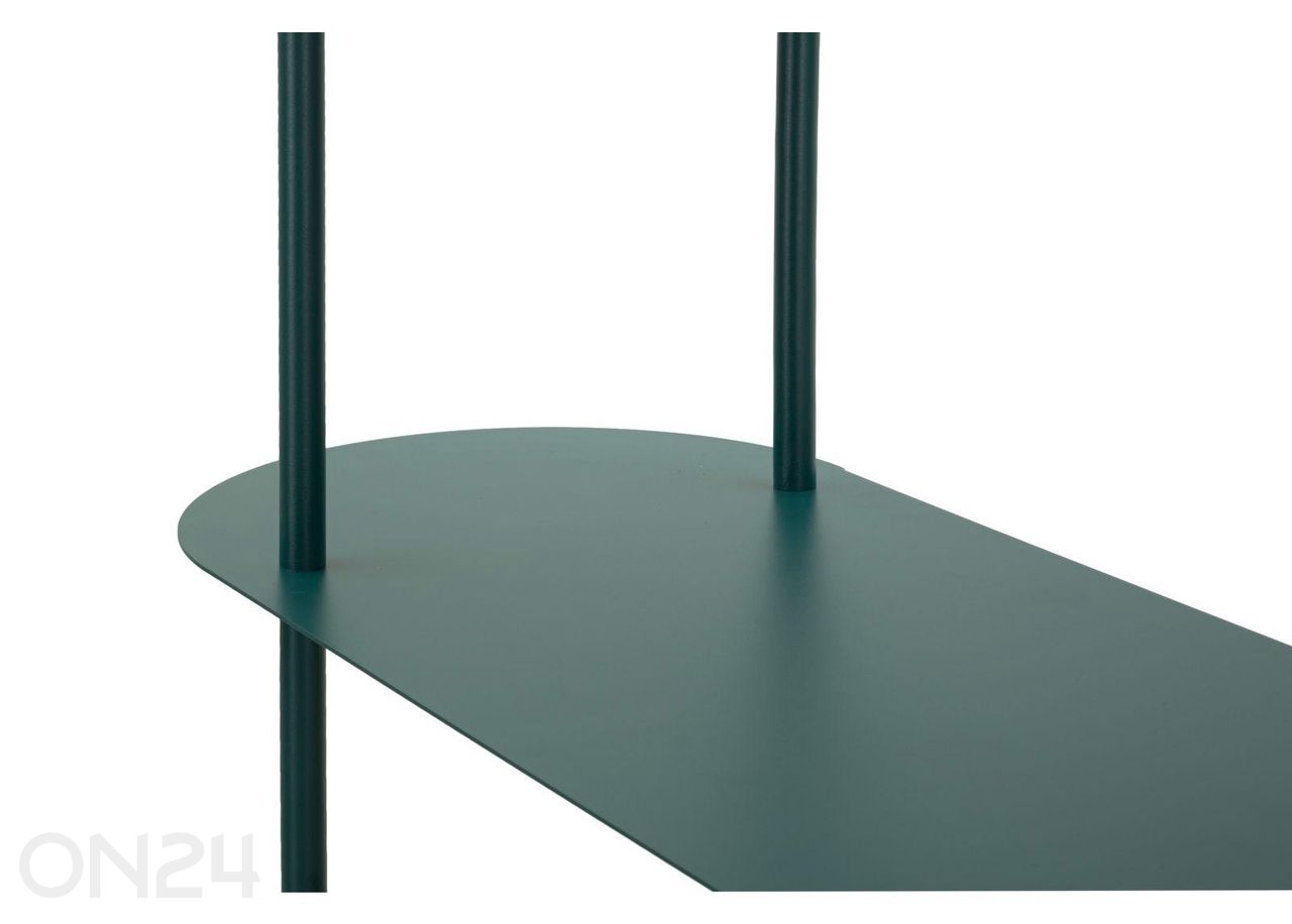 Riiul Saturno 118X31X139 cm, sinakasroheline suurendatud