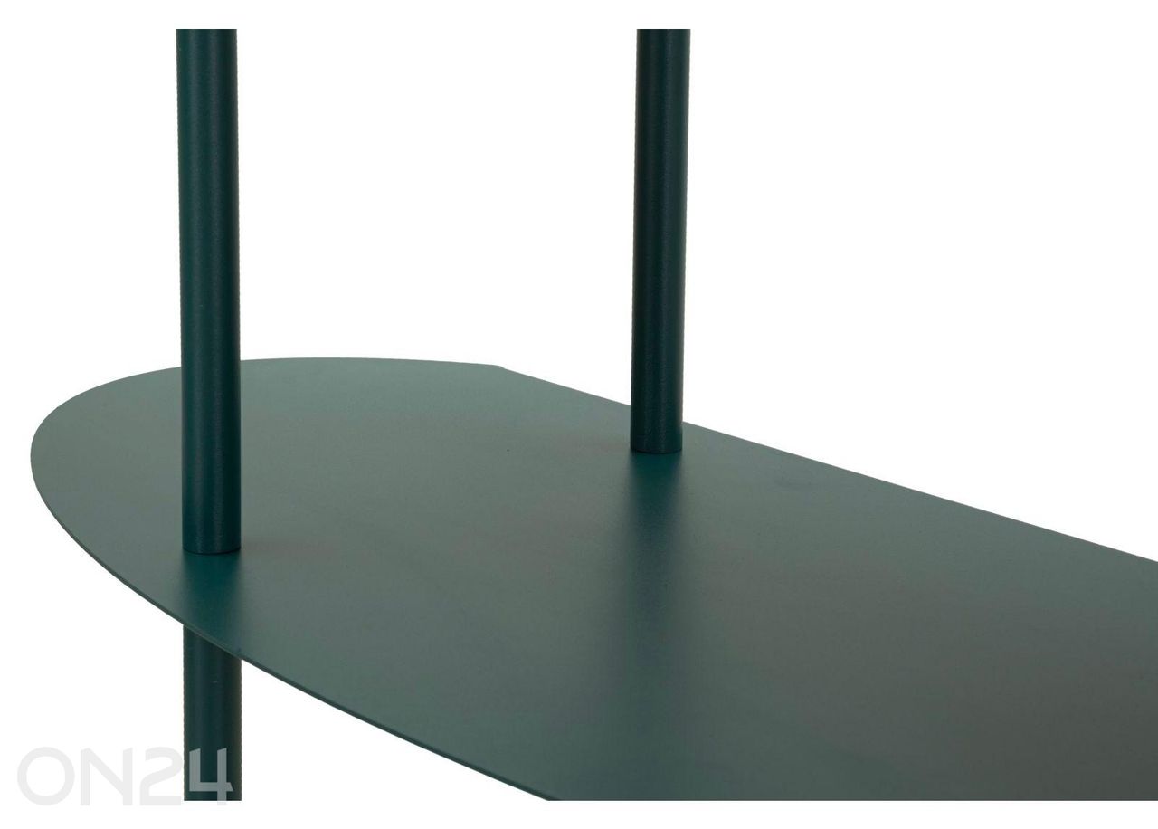 Riiul Saturno 118x34x82 cm, sinakasroheline suurendatud