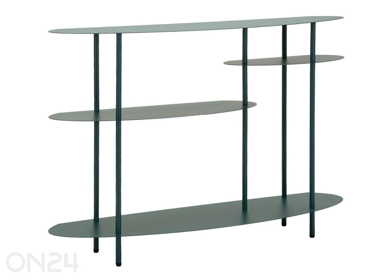 Riiul Saturno 118x34x82 cm, sinakasroheline suurendatud