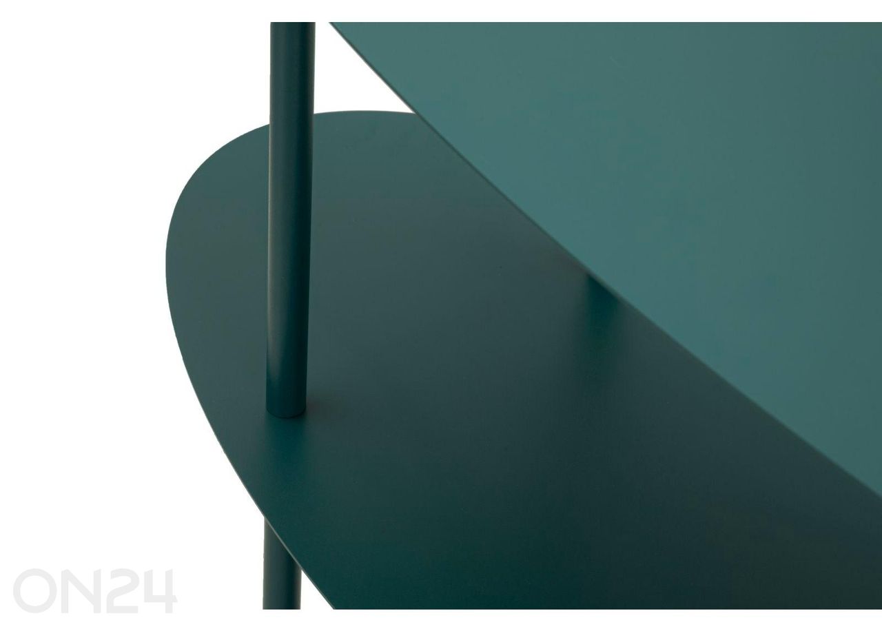 Riiul Saturno 118x34x82 cm, sinakasroheline suurendatud