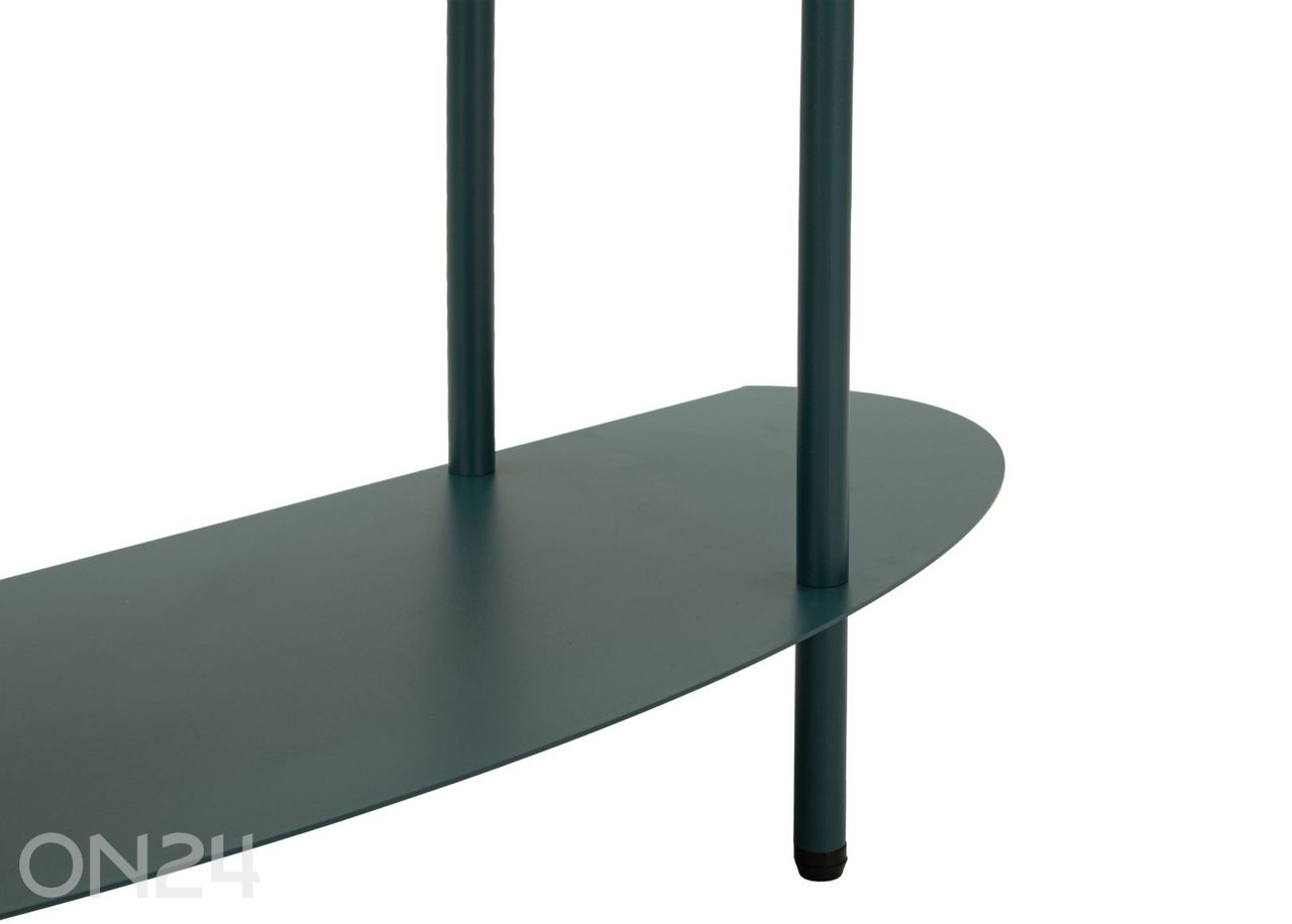 Riiul Saturno 90x28x81 cm, sinakasroheline suurendatud