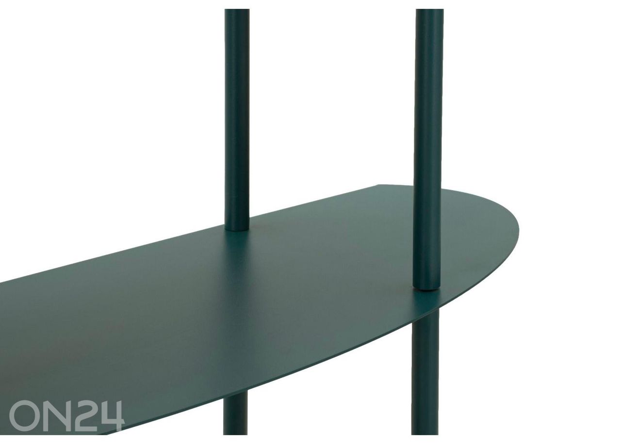 Riiul Saturno 90x28x81 cm, sinakasroheline suurendatud