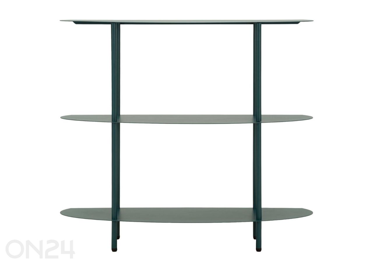 Riiul Saturno 90x28x81 cm, sinakasroheline suurendatud