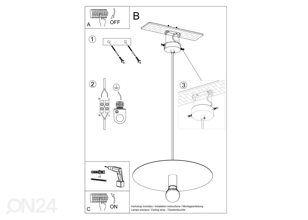 Rippvalgusti Flavio suurendatud
